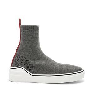GIVENCHY George V Mid Sock Sneakers Gray Sz 43/US 10 $555